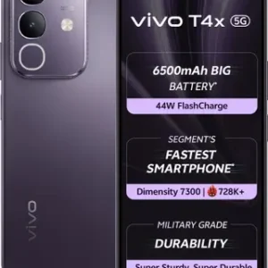 vivo T4x 5G (Pronto Purple, 128 GB)  (6 GB RAM)